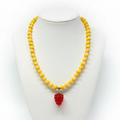 Beads Necklace w Charm