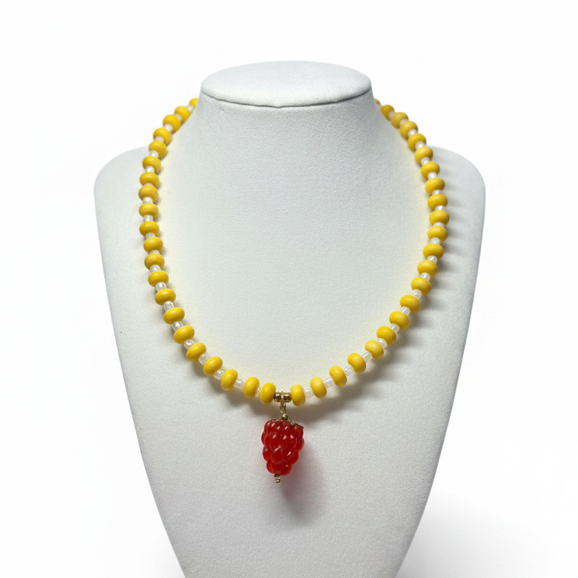 Golden Berry Necklace