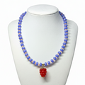 Bead Necklace w Charm