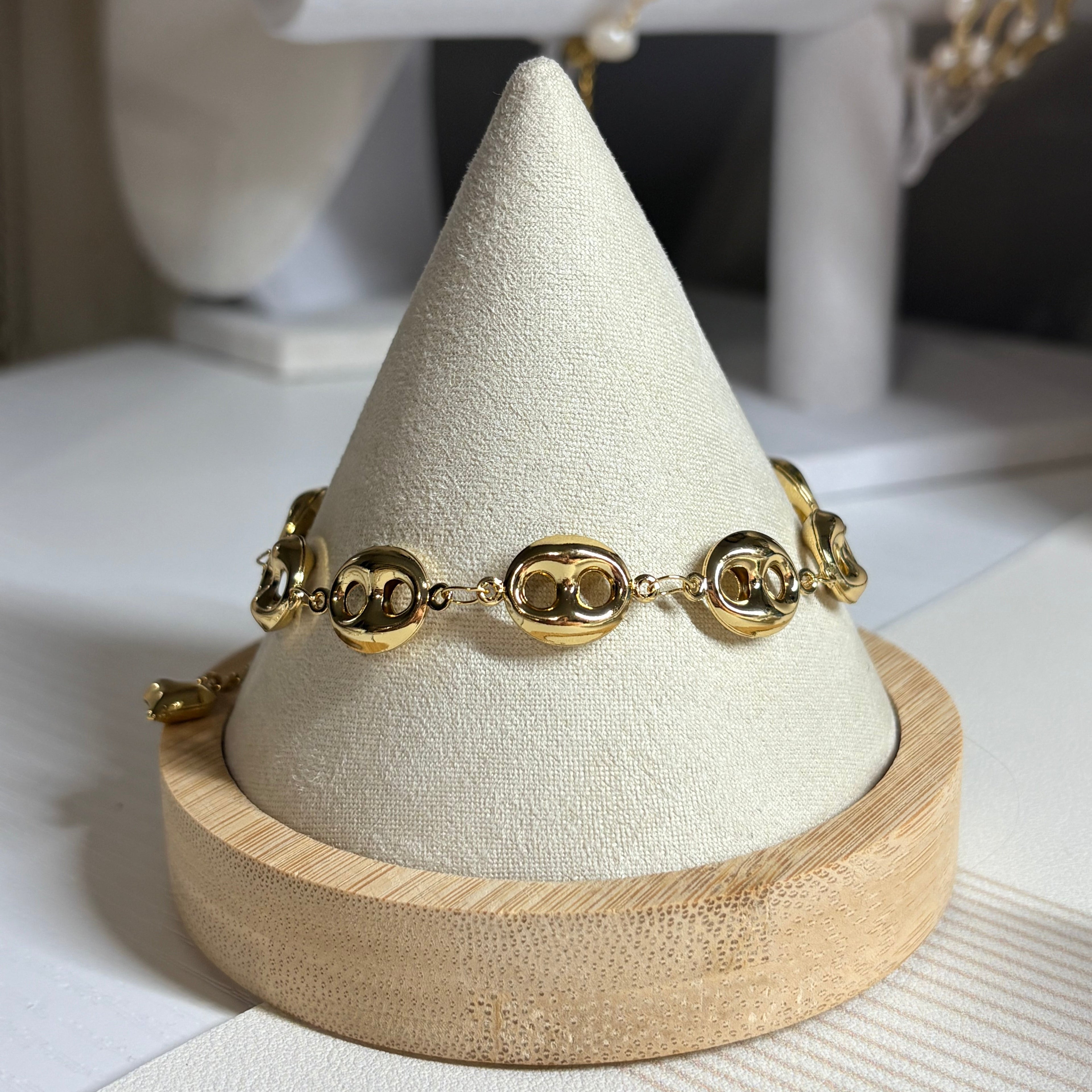 Coffee Bean Bracelet