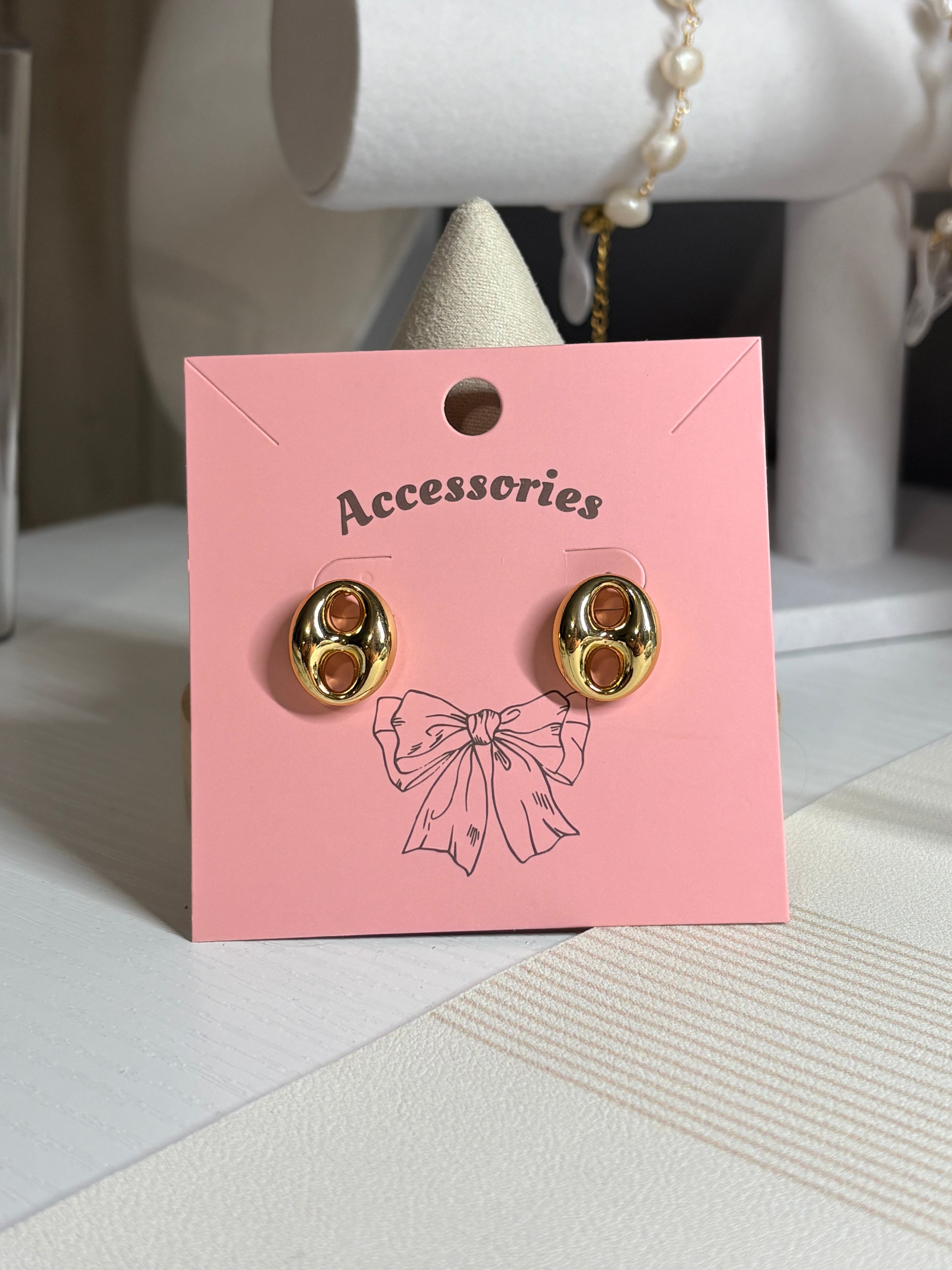 Coffee Bean Earrings
