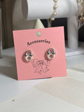 Coffee Bean Earrings
