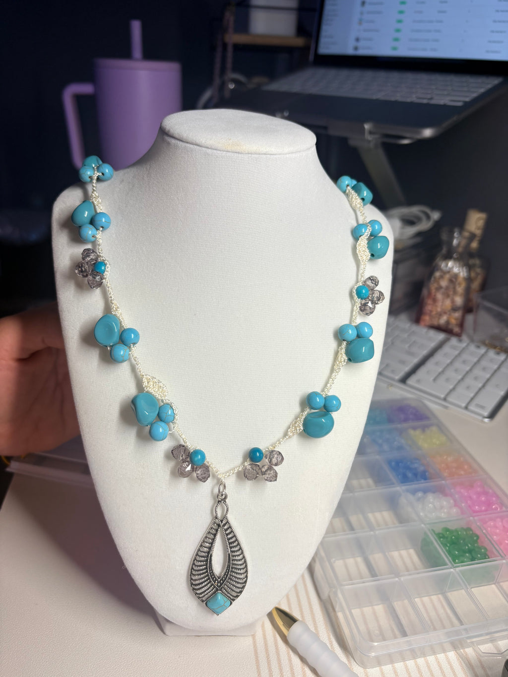 Turquoise Whisper Necklace