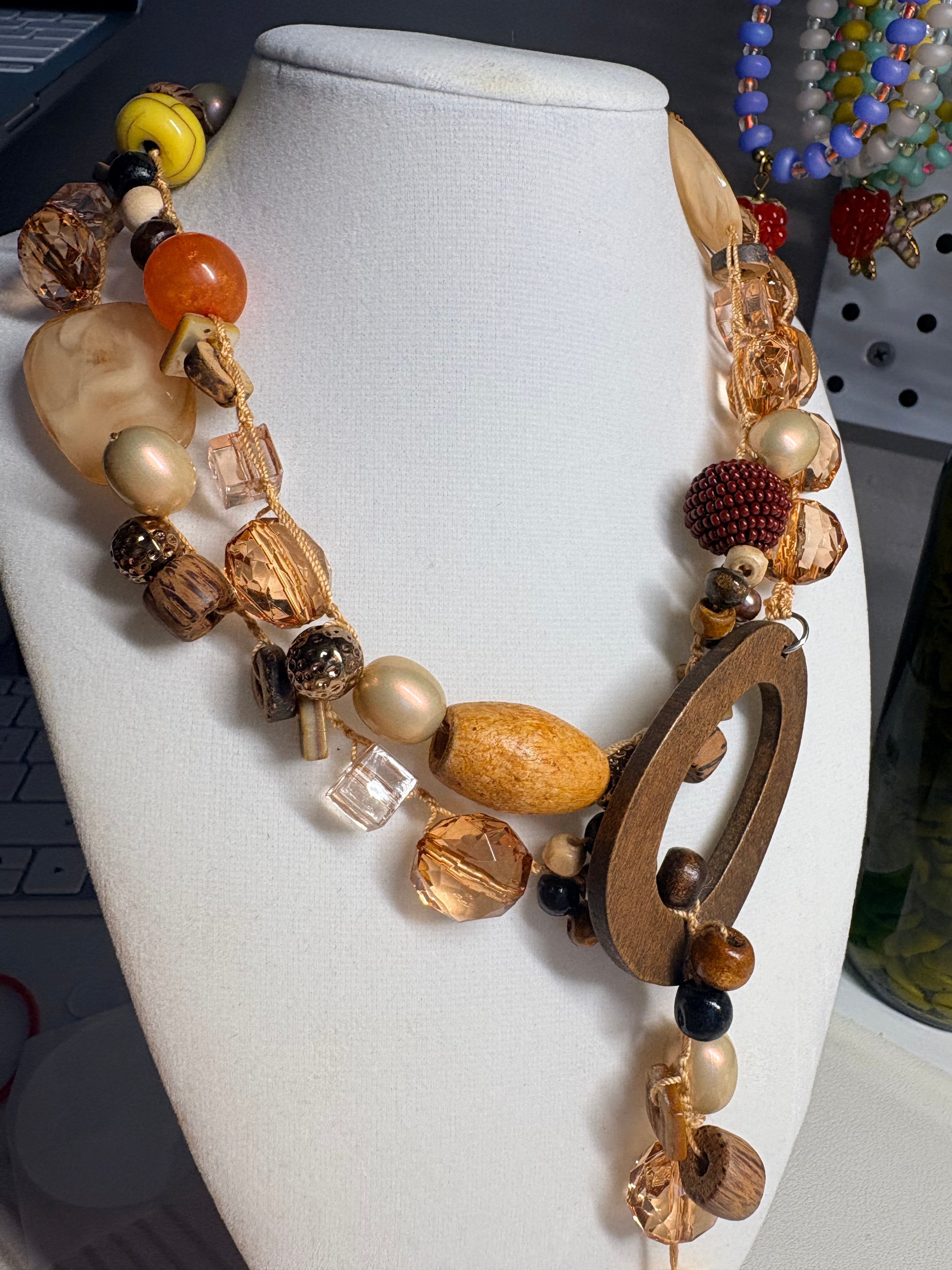 Boho Crochet Necklace