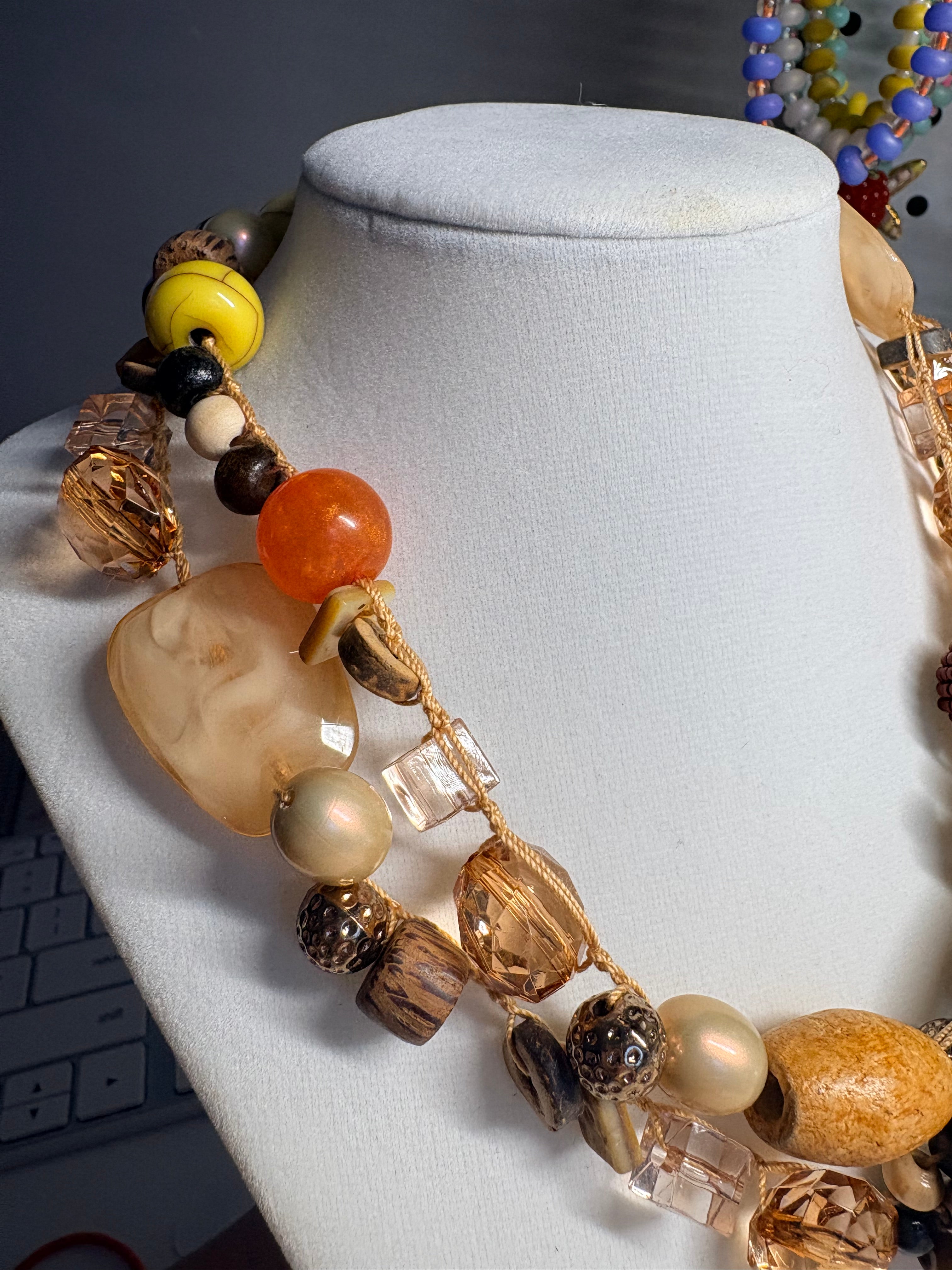 Boho Crochet Necklace