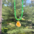 Emerald Shell Necklace