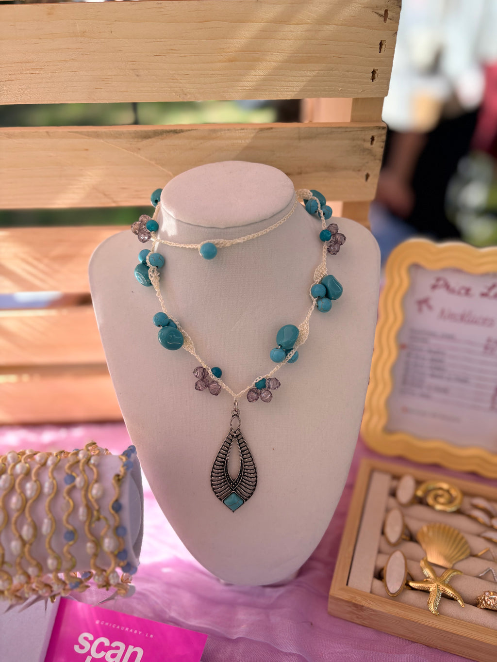 Turquoise Whisper Necklace