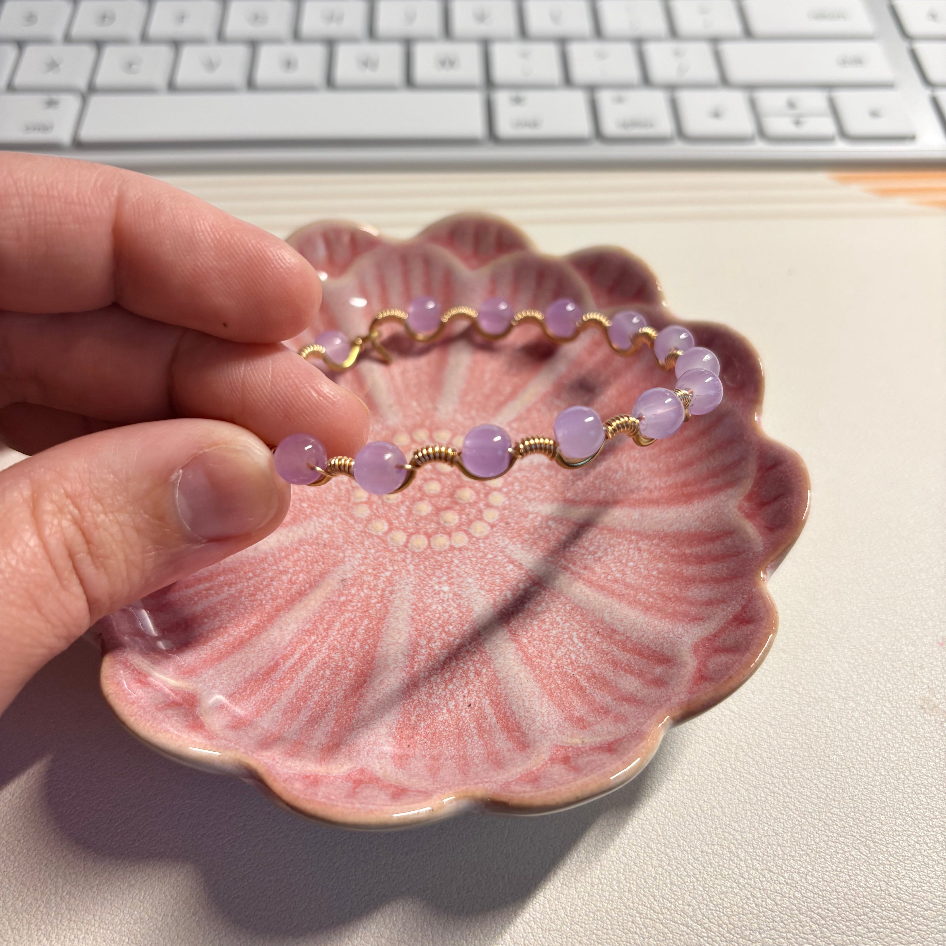 Luna Lavender Cuff