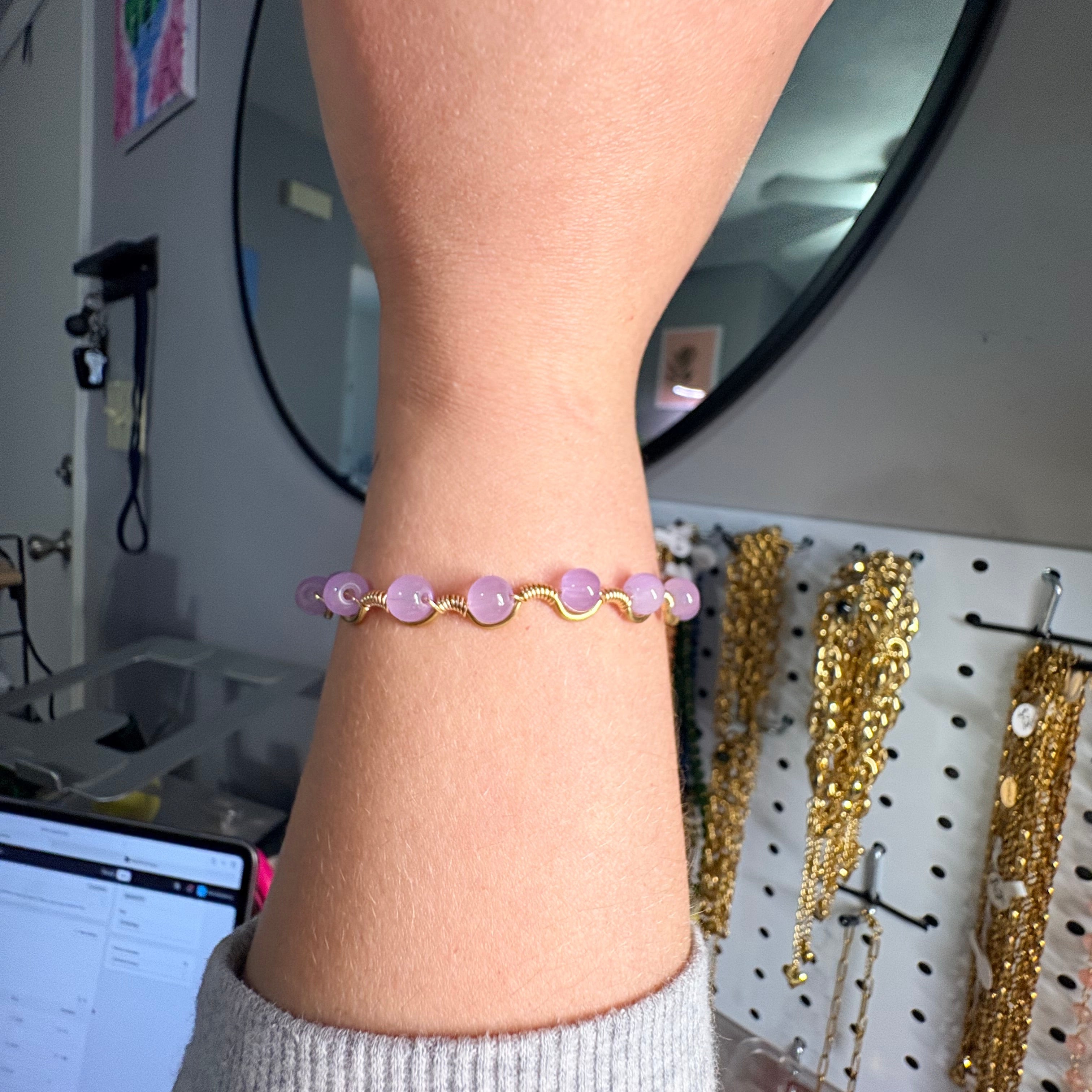 Luna Lavender Cuff