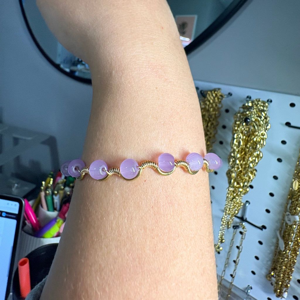 Luna Lavender Cuff