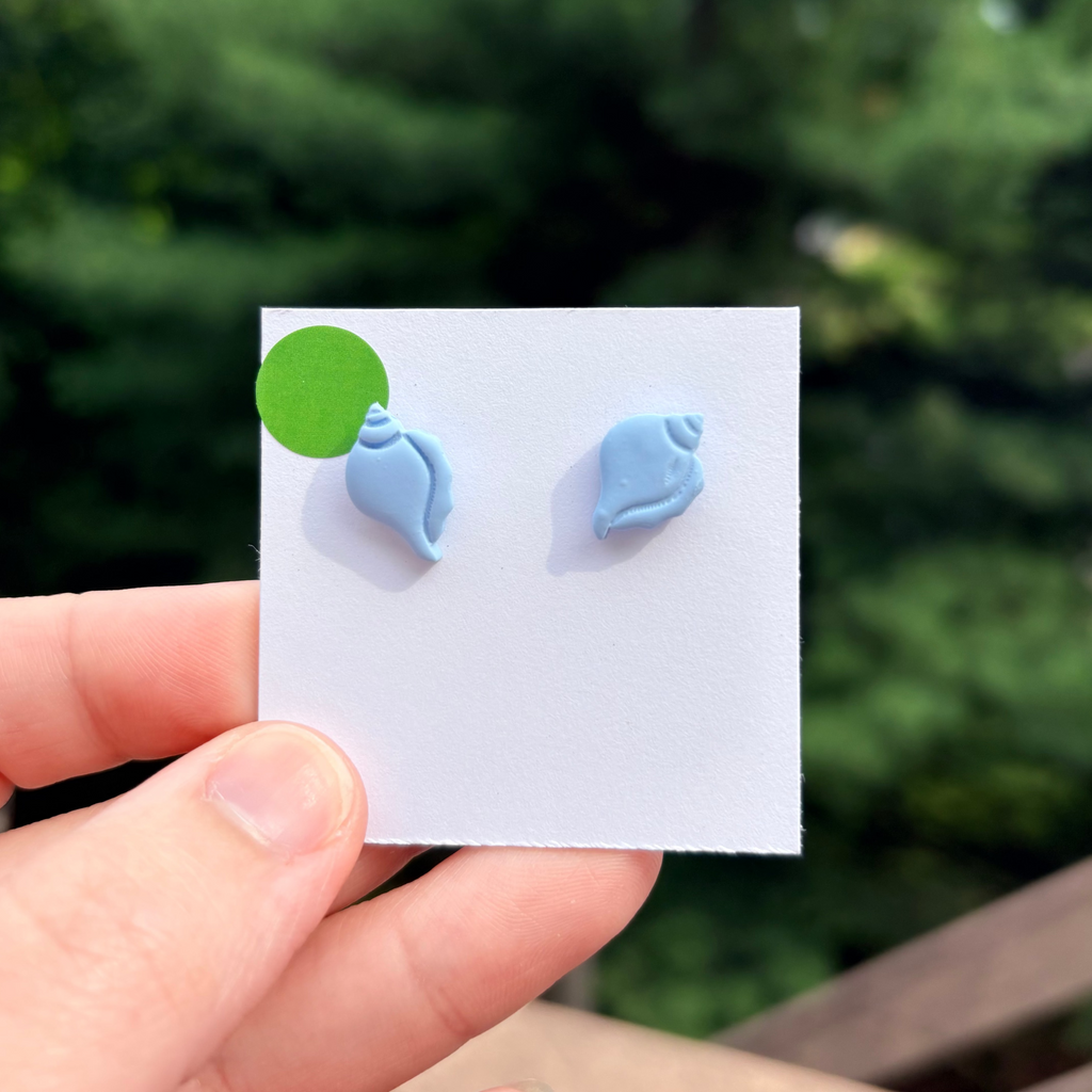 Ocean Shell Stud
