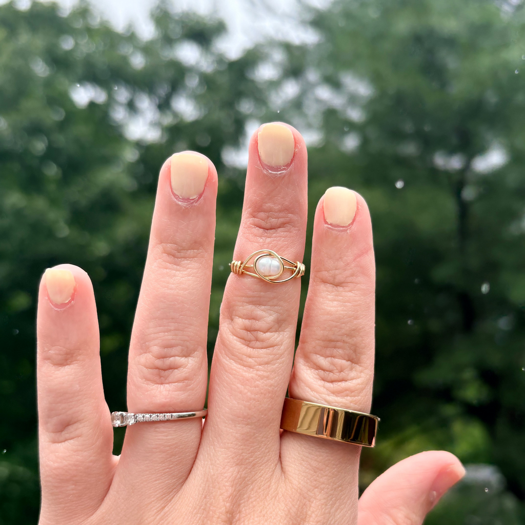 Pear Bloom Ring