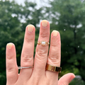 Pear Bloom Ring