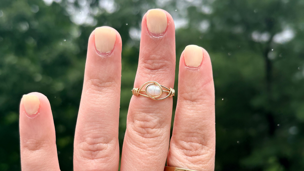 Pear Bloom Ring