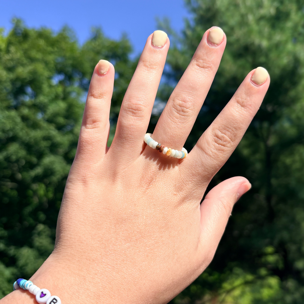 Coastal Beaded Ring