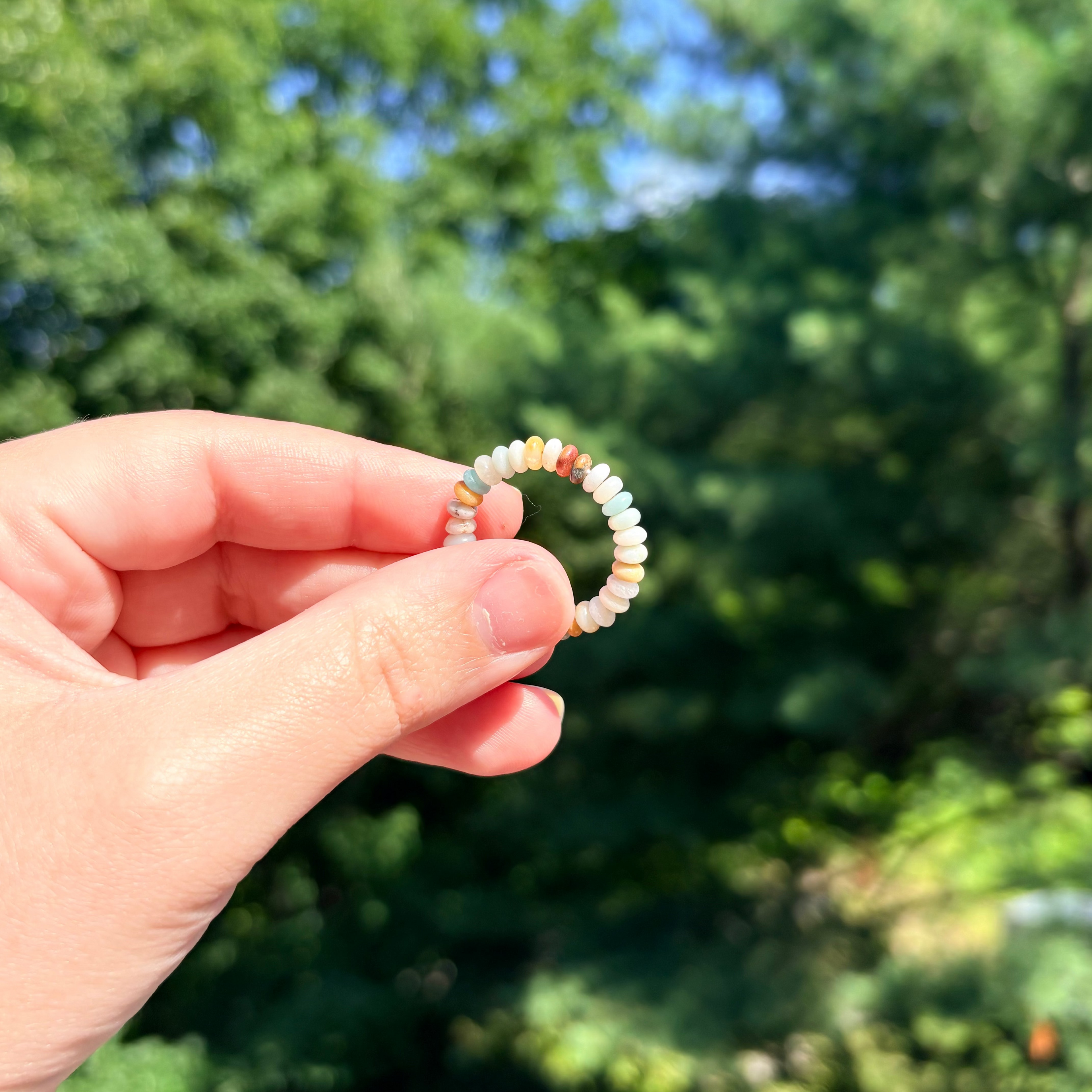Coastal Beaded Ring