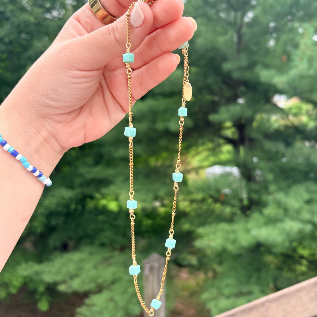 Turquoise Tide Necklace