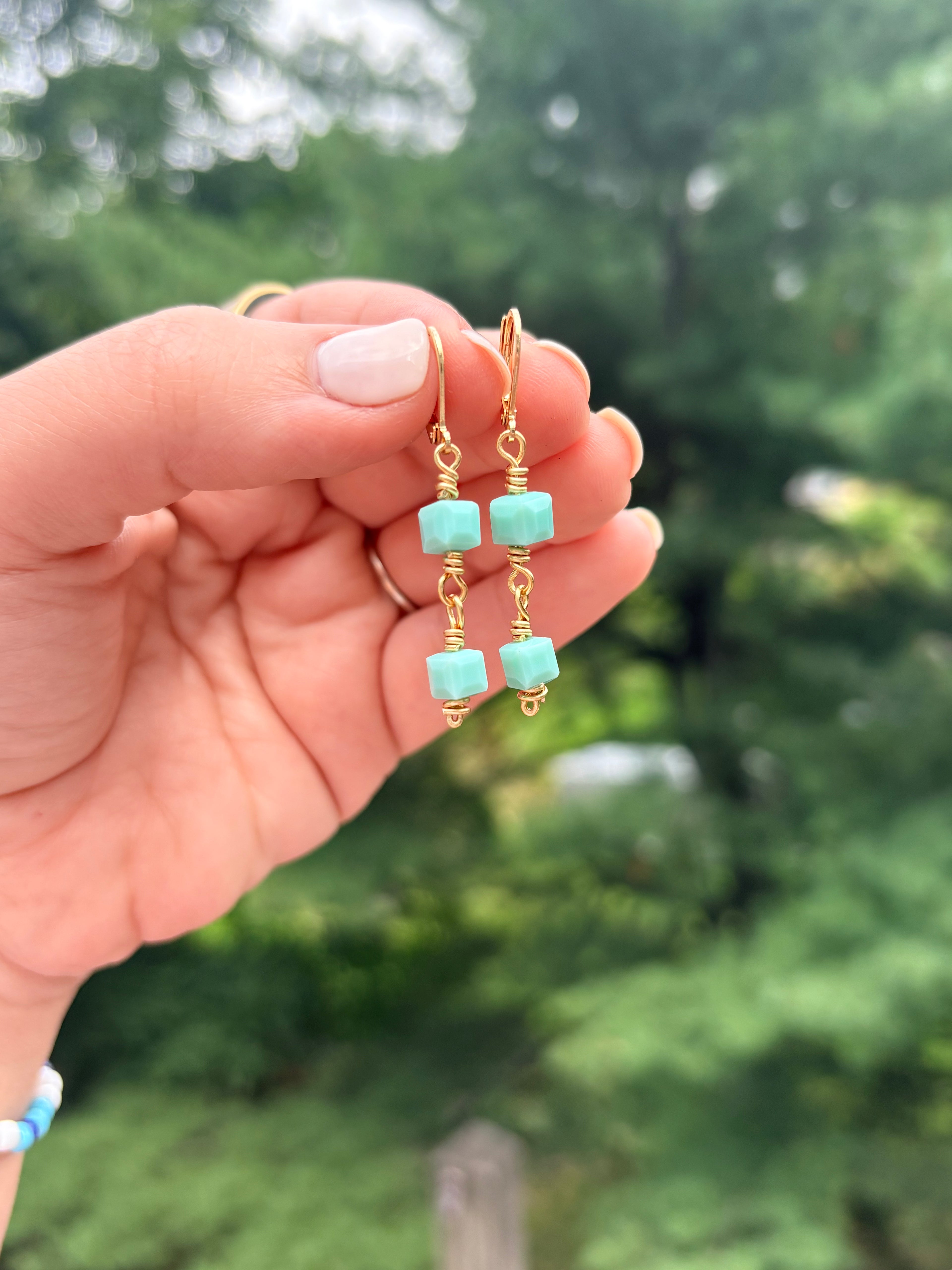 Turquoise Tide Earrings