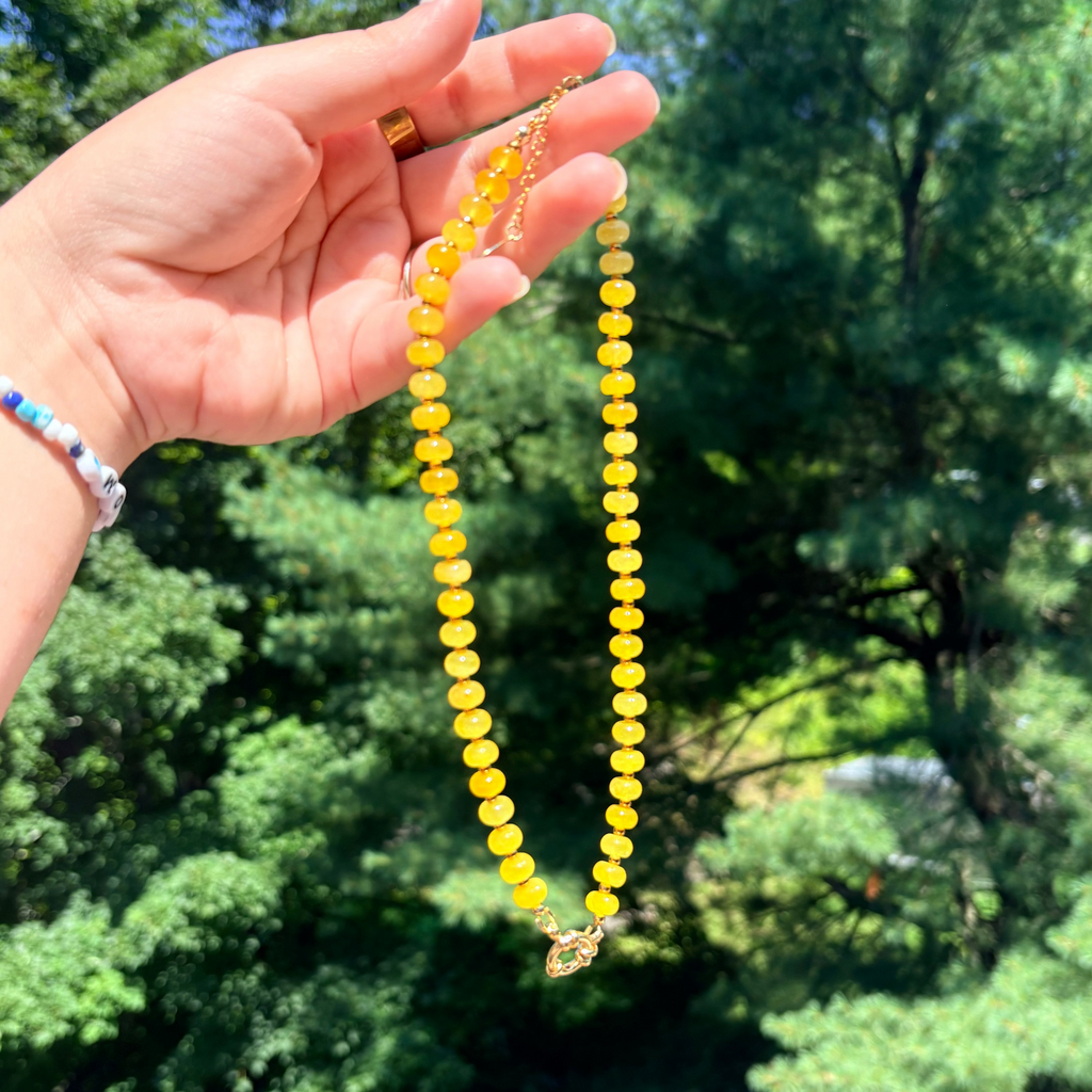 Sunny Glow Necklace w/ Extender