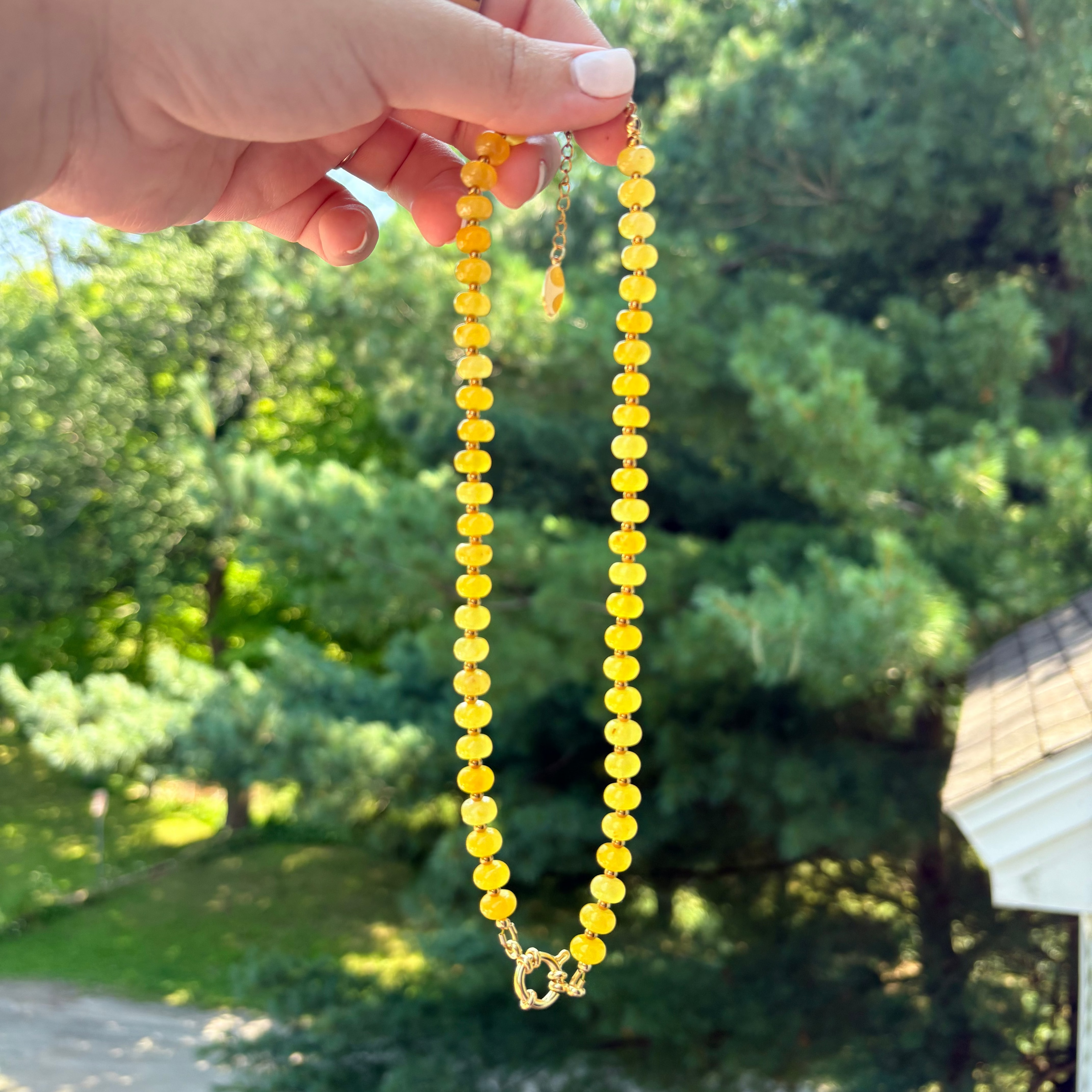 Sunny Glow Necklace w/ Extender