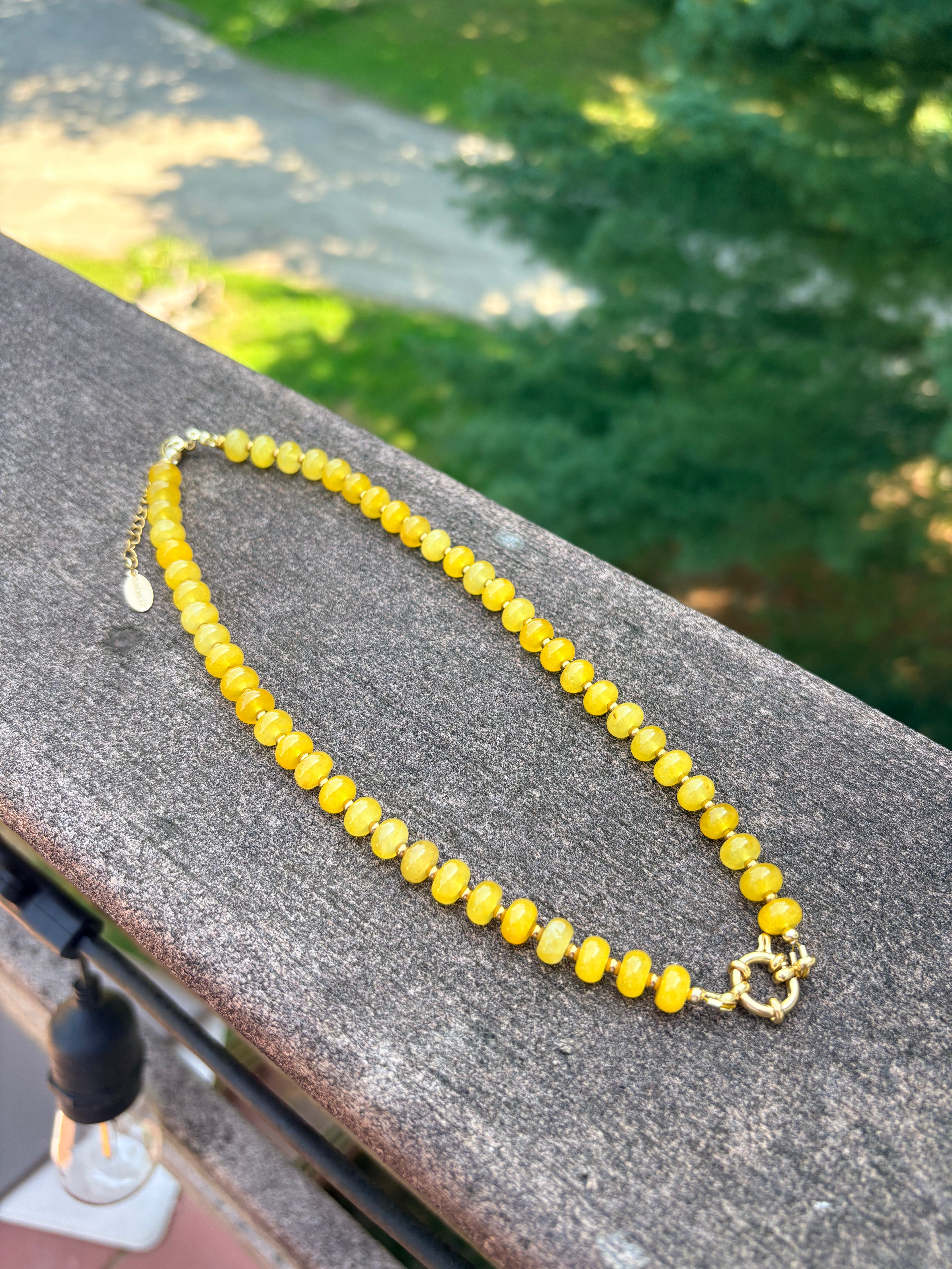 Sunny Glow Necklace w/ Extender