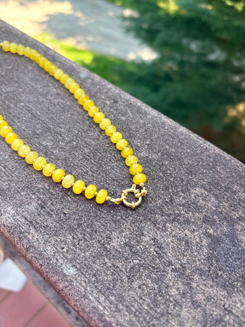 Sunny Glow Necklace w/ Extender