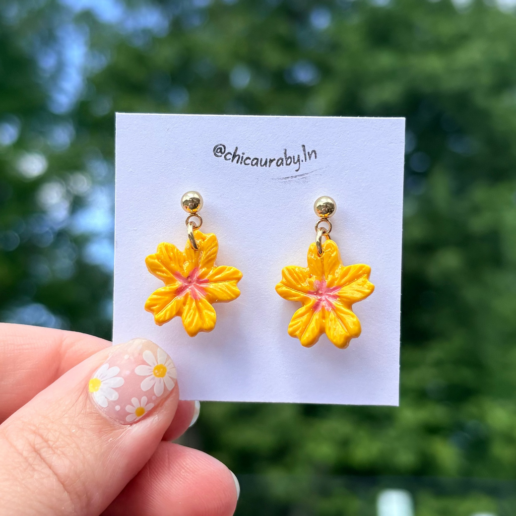 Tropical Bloom earrings