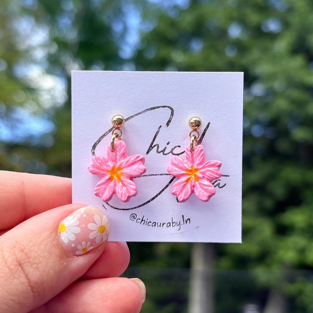 Tropical Bloom earrings