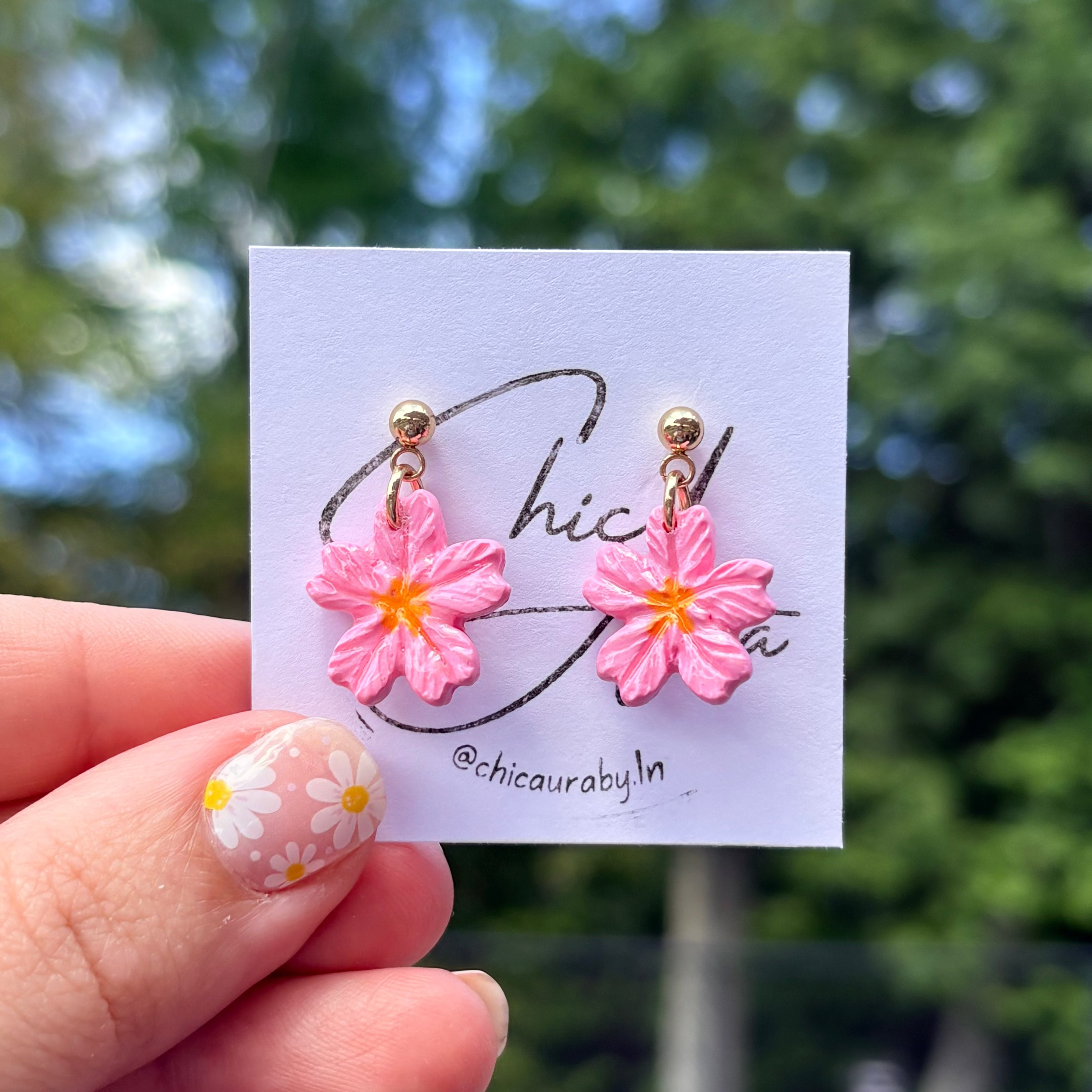 Tropical Bloom earrings