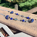 Midnight Aura Crochet Necklace