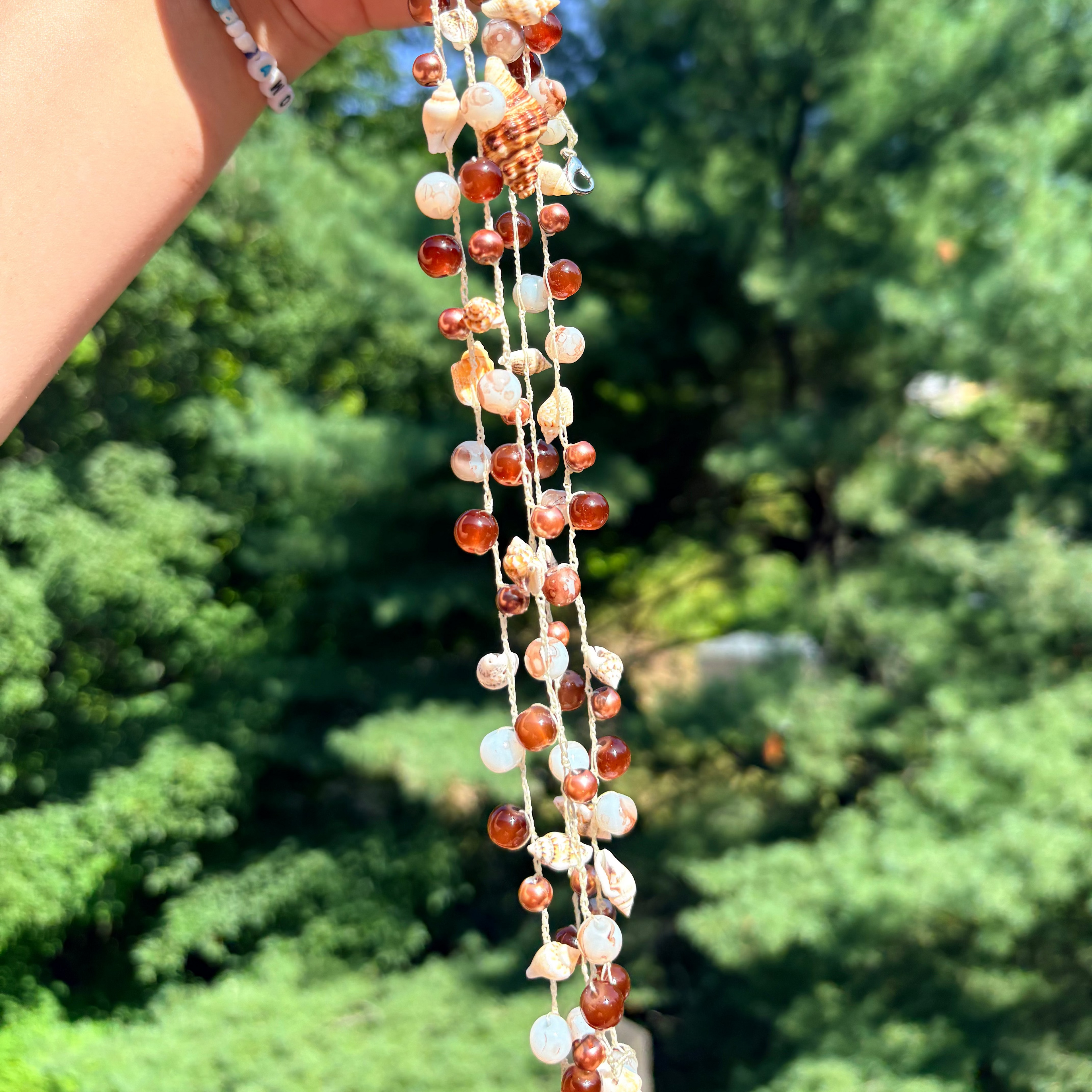 Sandy Shores Crochet Necklace
