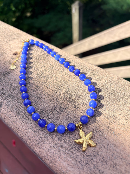 Azure Star Necklace