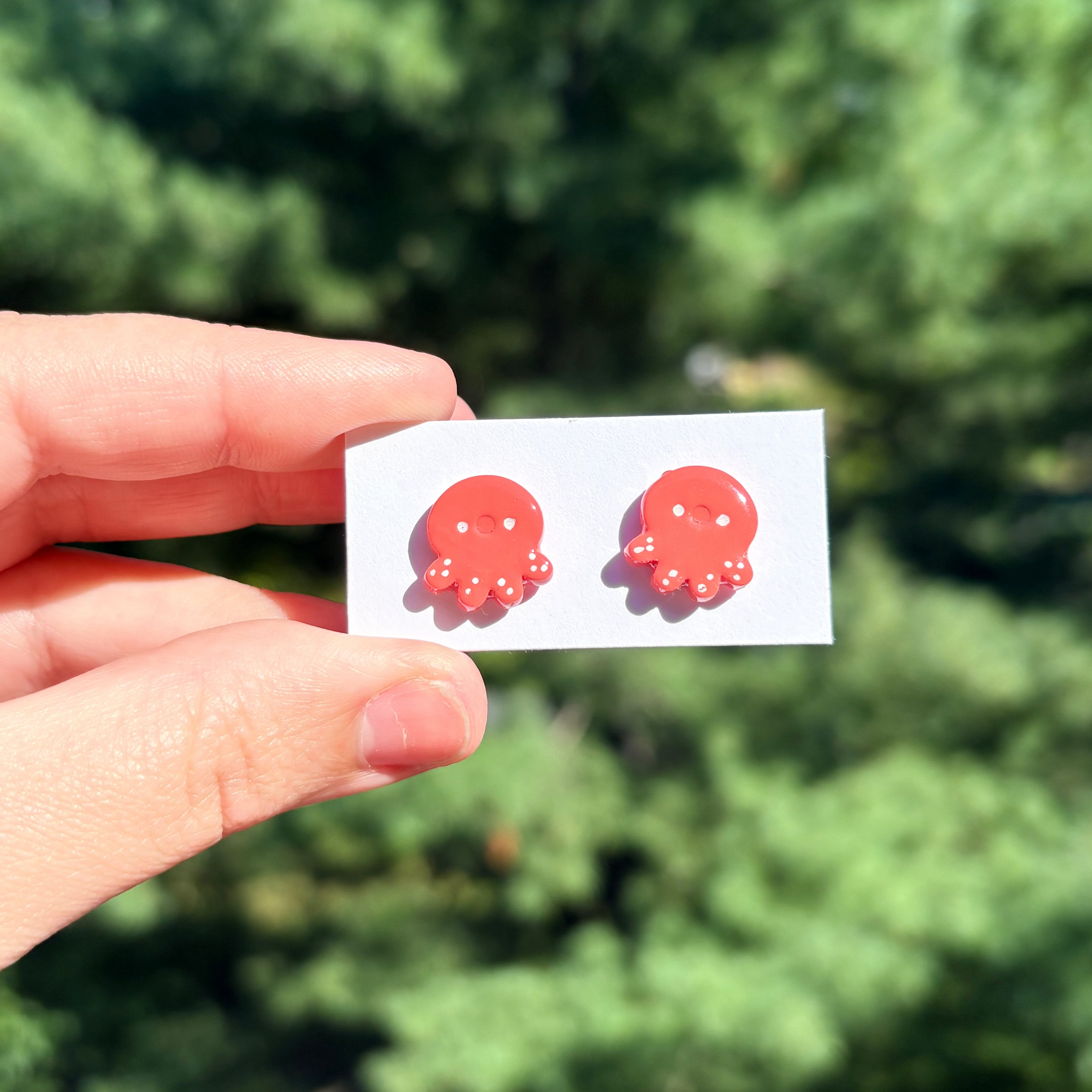 Pulpo Stud Earrings