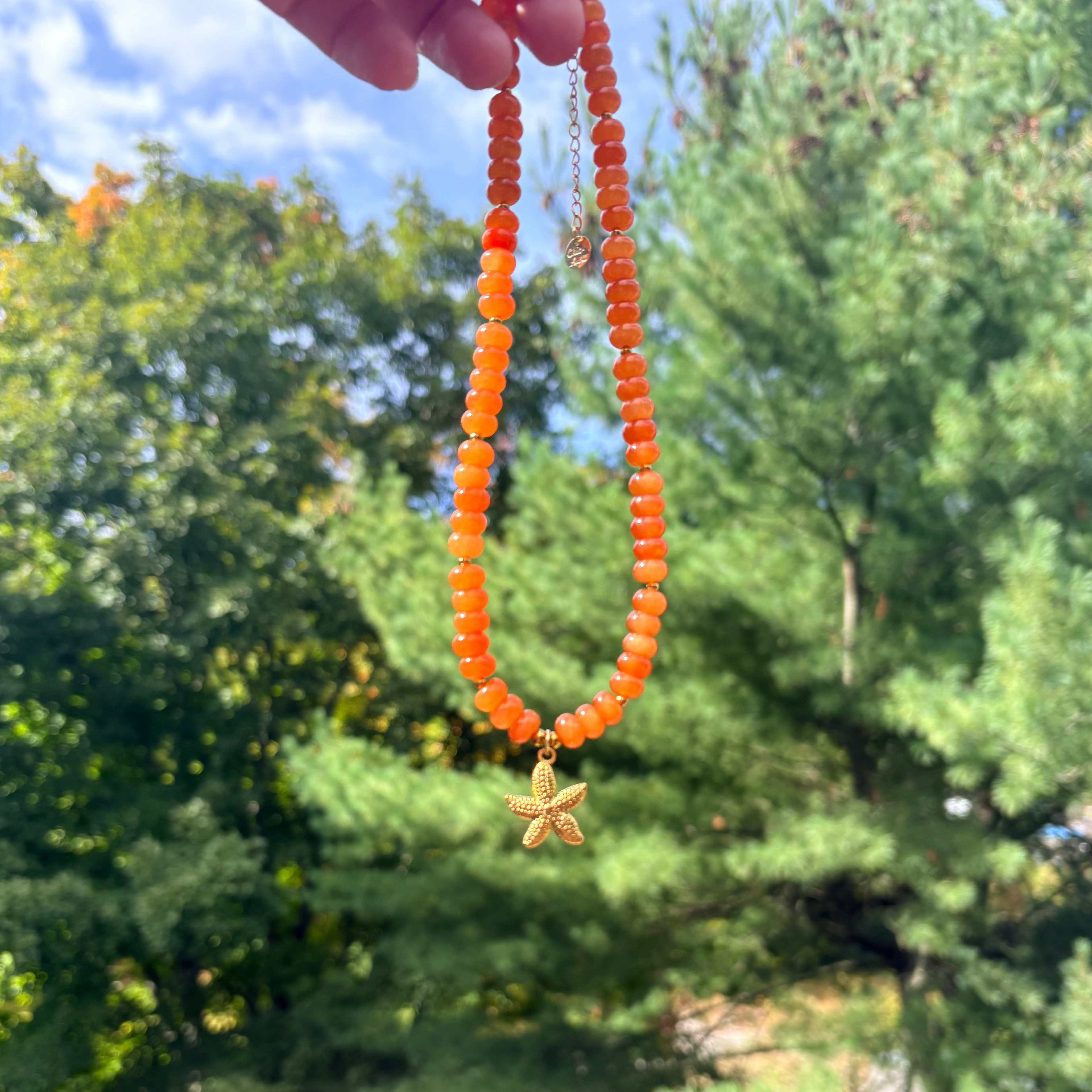 Golden Sun necklace