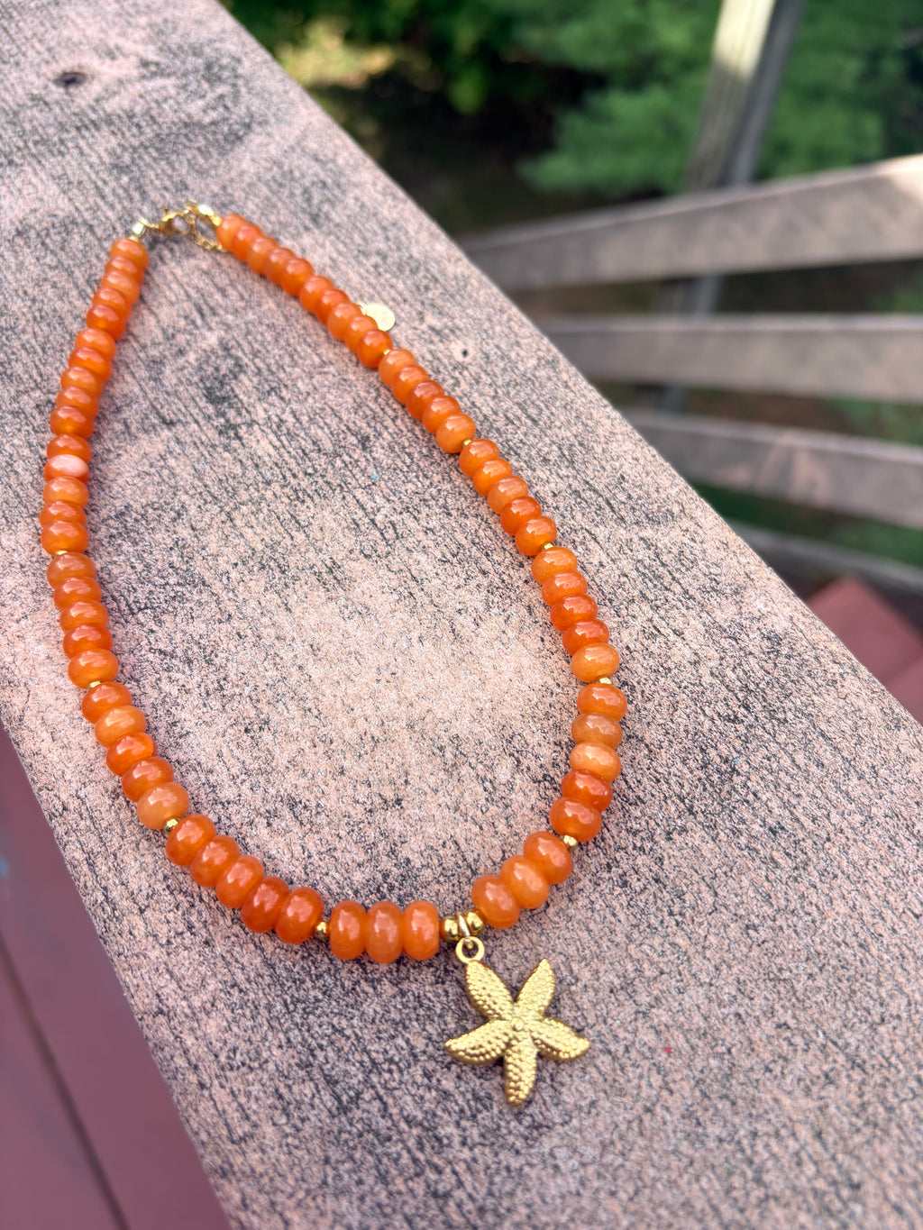 Golden Sun necklace