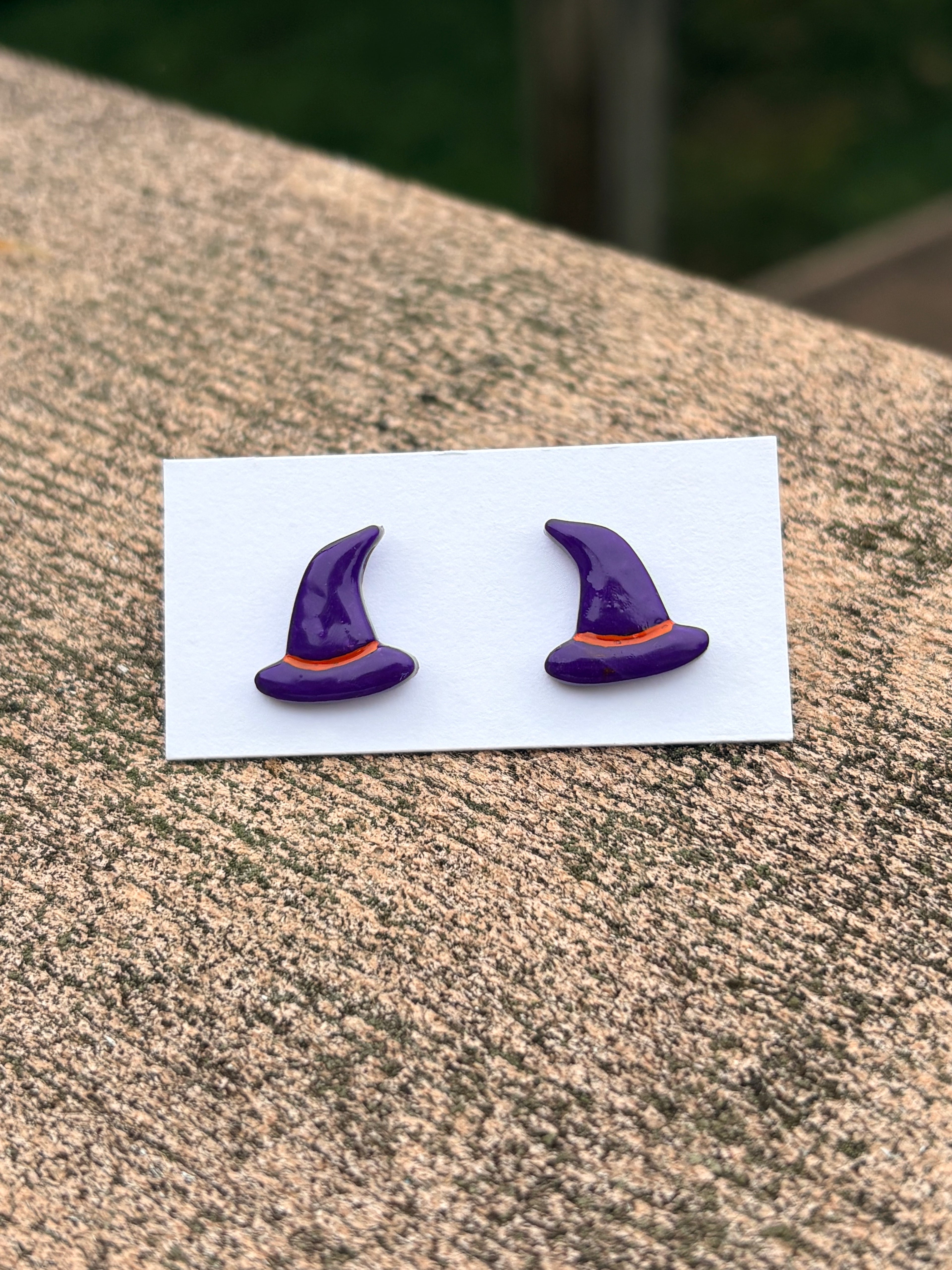 Witch Hat Studs