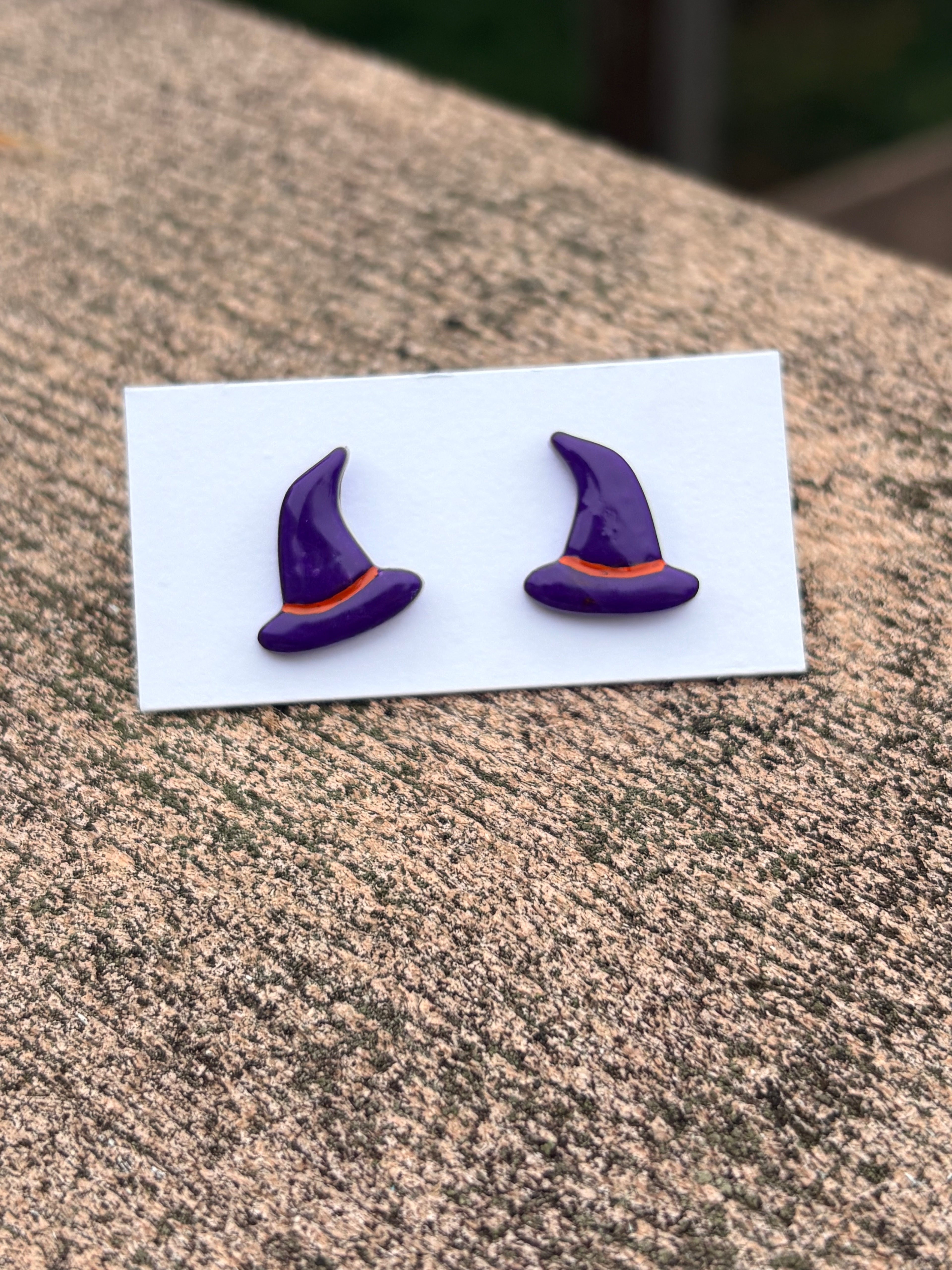 Witch Hat Studs
