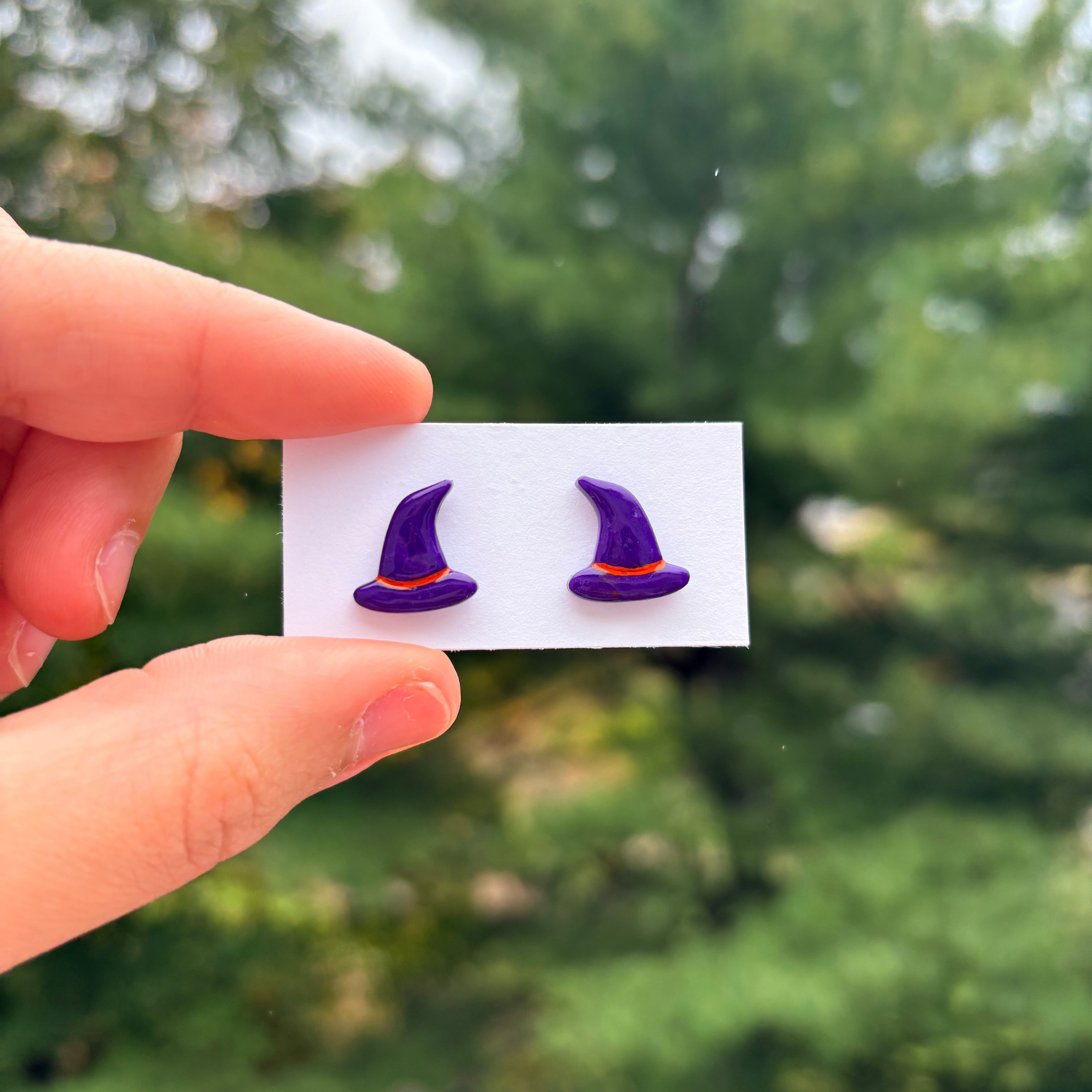 Witch Hat Studs
