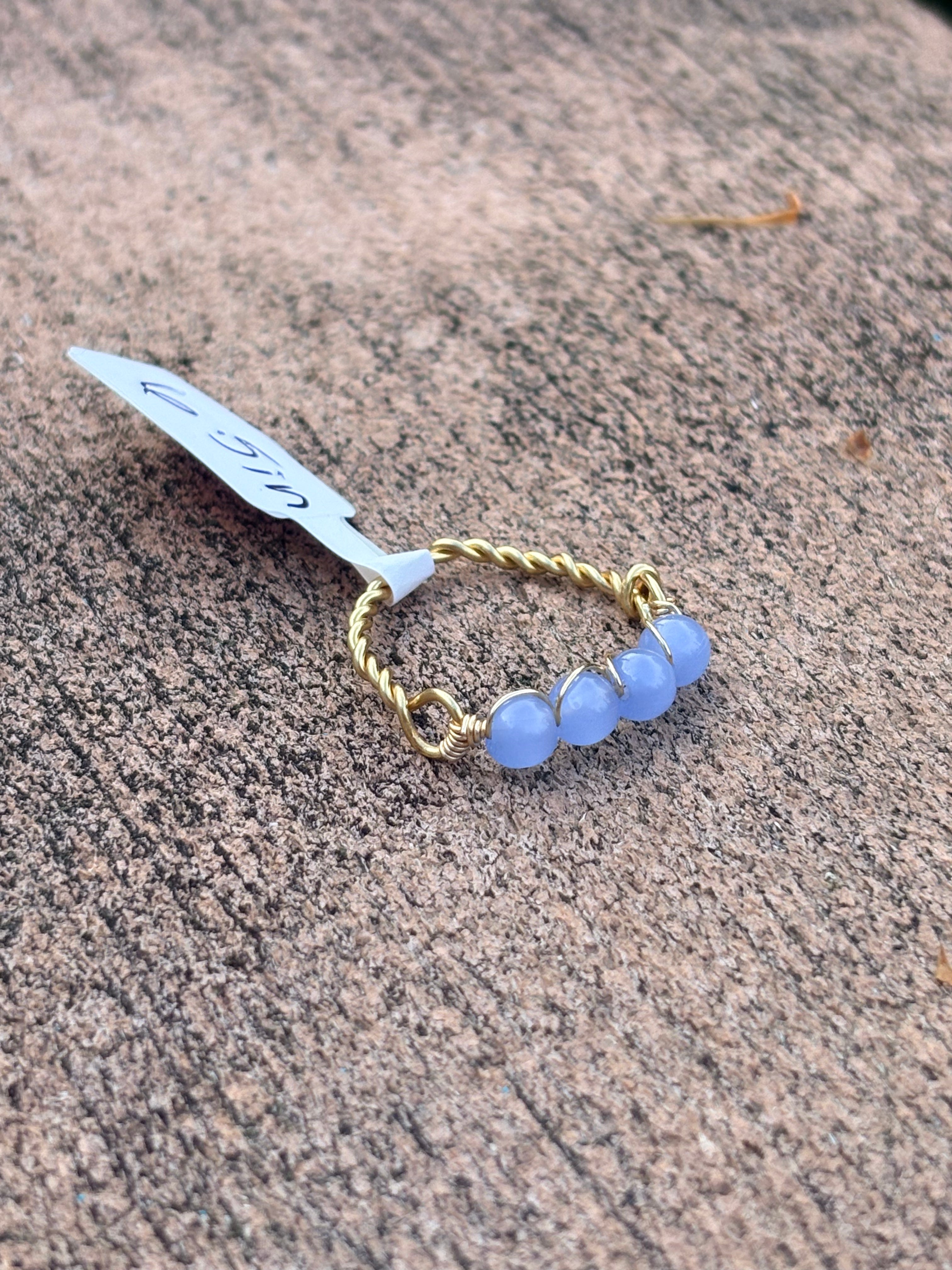 Blue Glow Ring