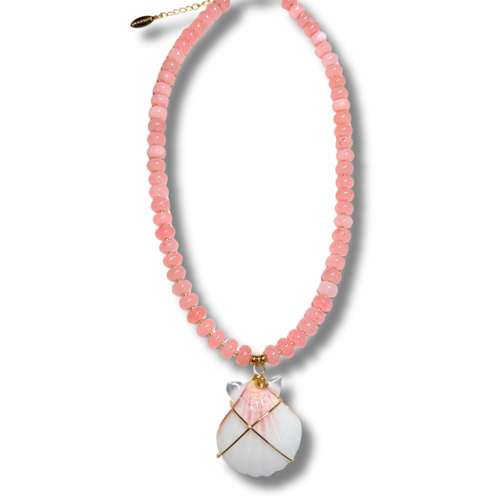 Coral Kiss Necklace