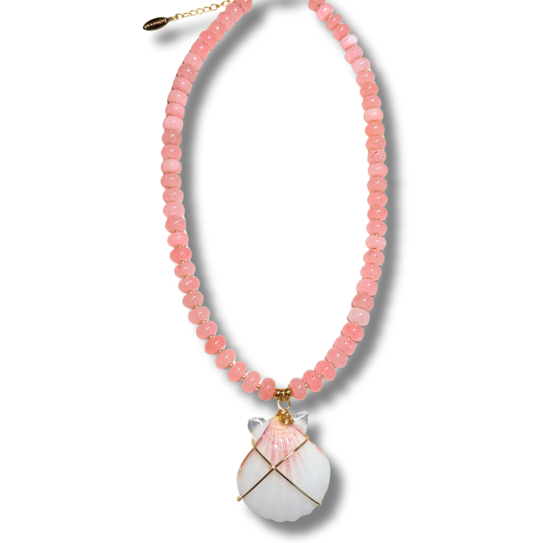 Coral Kiss Necklace