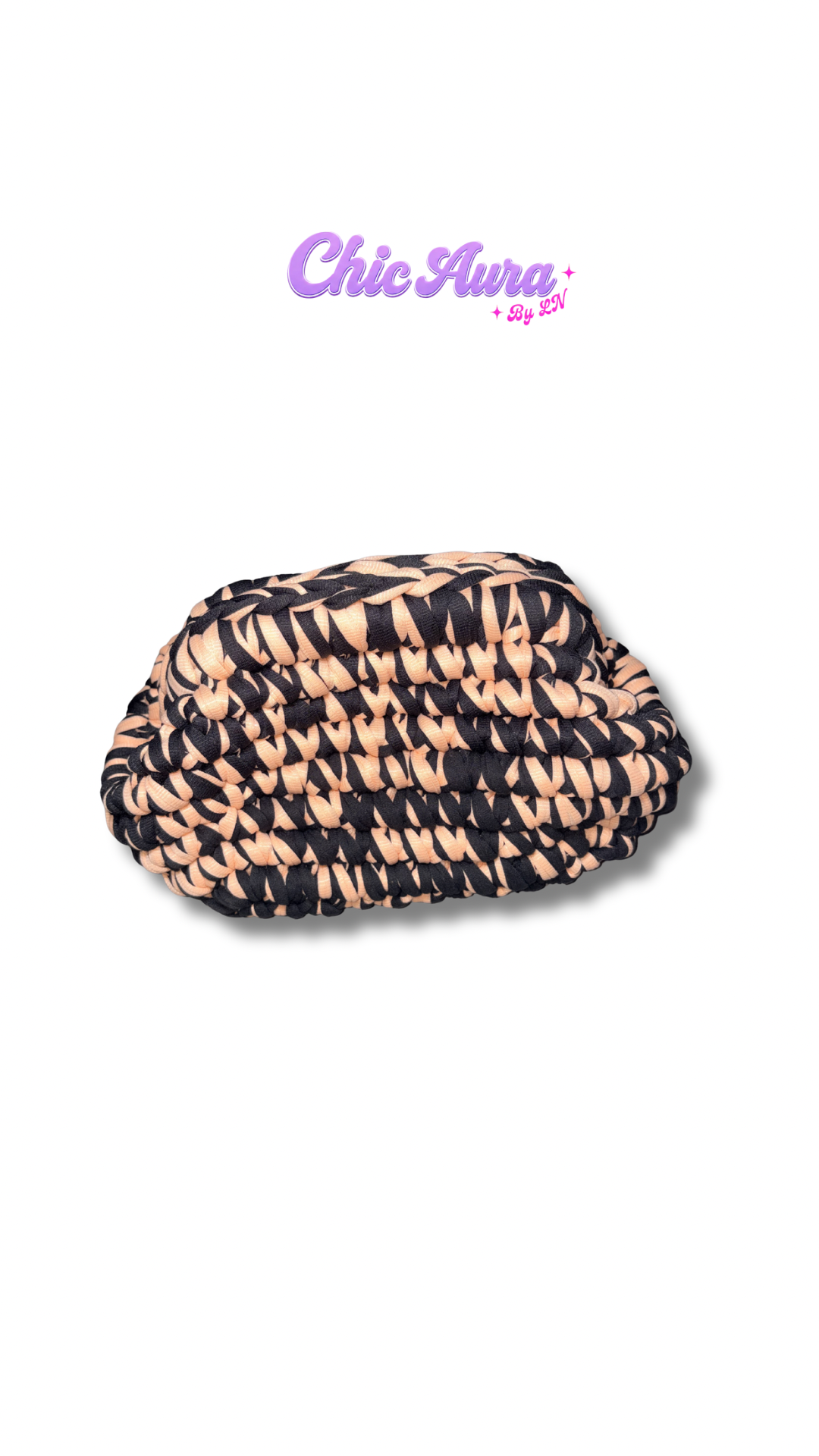 Midnight Blush Crochet Bag