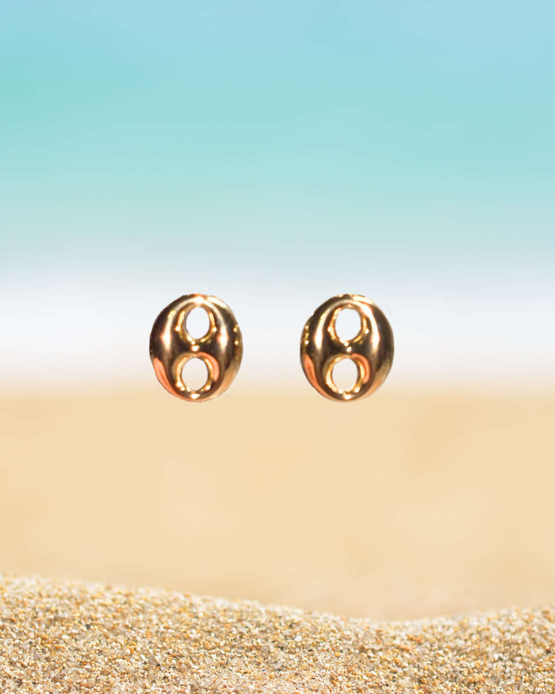 Coffee Bean Earrings