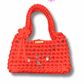 Scarlet Charm crochet Handbag