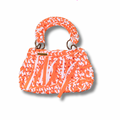 Citrus Glow Crochet Handbag