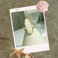 Oval Pearl Ring