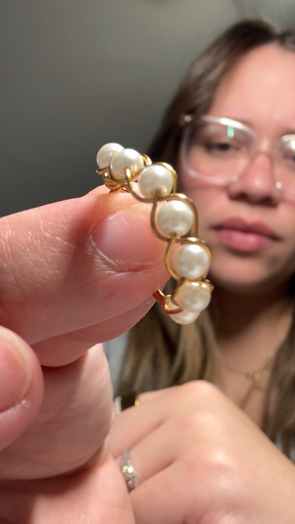 Coastal Glow Wire Ring